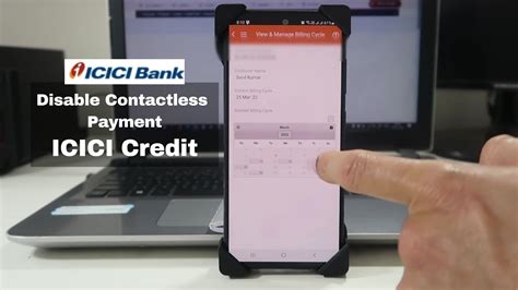 how to disable contactless card icici|ICICI debit card activation.